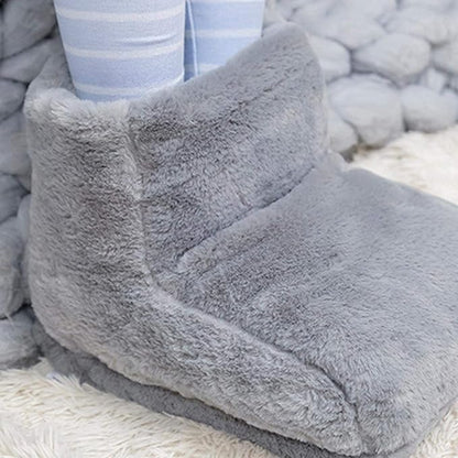 The Warmth and Fluff™ electric cozy foot warmer